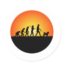 Akita Sticker