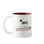Akita Valentine Woo WOOO Mug