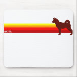 Akita With Stripes Mousepad