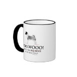 Akita Woo Wooo! mugs