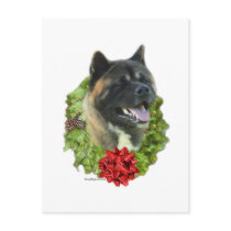 Akita Wreath