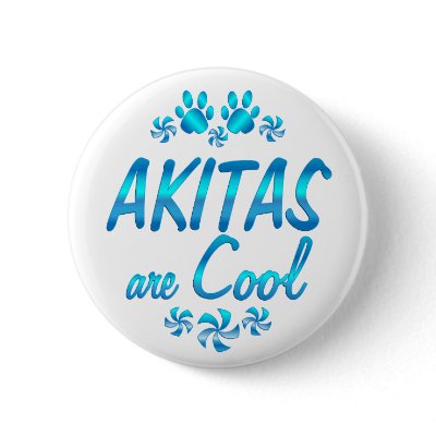 Akitas are Cool Pins by TLArnold4
