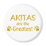 Akitas are Great Refrigerator Magnet