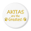 Akitas are Great magnets