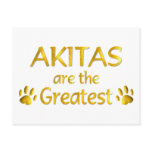 Akitas are Great Post Cards