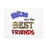 Akitas Are The Best Friends Postcard