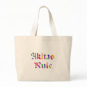 Akitas Rule bags