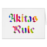 Akitas Rule Cards