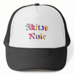 Akitas Rule Mesh Hats
