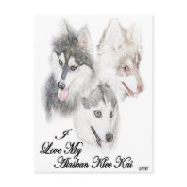 AKK Love Postcard