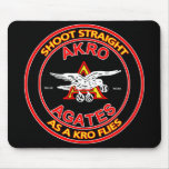 Akro Agate Black Mousepad