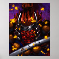 Akuma Samurai Poster