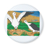 Al & Ally Albatross Fridge Magnets