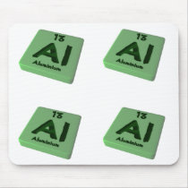 Al Aluminium Mouse Pad