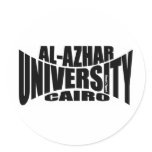 Al Azhar University Round Sticker