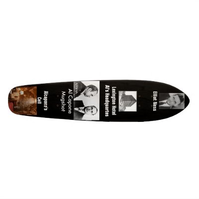 Al Capone Skate Board by Designalot