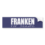 AL FRANKEN Election Gear Bumper Stickers