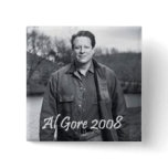 Al Gore 2008 Button