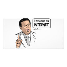 Al Gore, I invented the Internet Picture Card