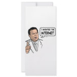 Al Gore, I invented the Internet rack cards
