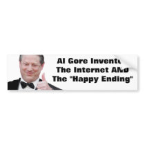 Al Gore Invented The "Happy Ending" Bumper Sticker