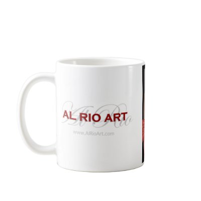 Al Rio Art Sexy Kitty Mug by AlRioArt
