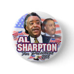 Al Sharpton 08 Button 