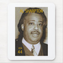 Al Sharpton stamp Mouse Pads