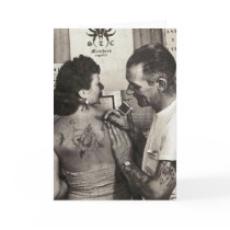 Al Shieferly tattoos Rose Card