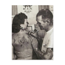 Al Shieferly tattoos Rose Postcards