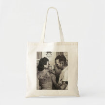 Al Shieferly tattoos Rose Tote Bag