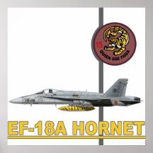 ALA 15 EF-18A Hornet Posters