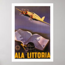 Ala Littoria Print