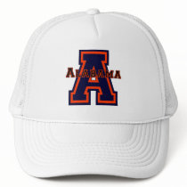 Alabama 'A' Blue and Orange Hat
