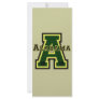 Alabama 'A' Green Full Color Rack Card