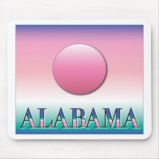 Alabama Airbrush Sunset Mousepads