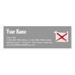 Alabama Brush Flag Business Card Templates