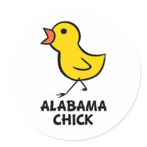 Alabama Chick Stickers