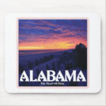 Alabama Dark Sunset Mousepad