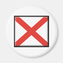 Alabama Flag Magnets