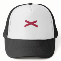 Alabama Flag Map Hat