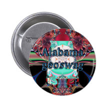 Alabama Geoswag Geocaching Gifts Treasure Buttons
