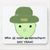 Alabama Leprechaun Mousepad