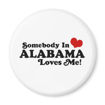 Alabama Refrigerator Magnets