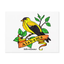 Alabama State Bird Post Card