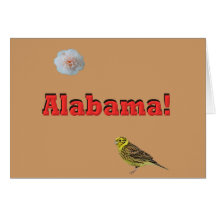 Alabama State Card
