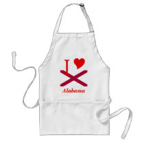 Alabama State Flag Apron