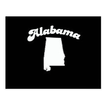 ALABAMA STATE MOTTO T-SHIRT T-shirt Post Card