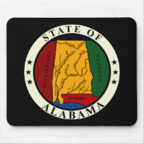 Alabama State Seal Mousepad