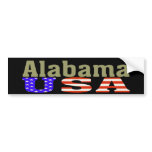 Alabama USA! Bumper Sticker bumper stickers
